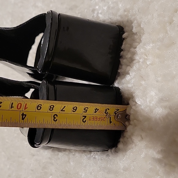 Jeffrey Campbell Petra shiny black heels - Picture 7 of 8